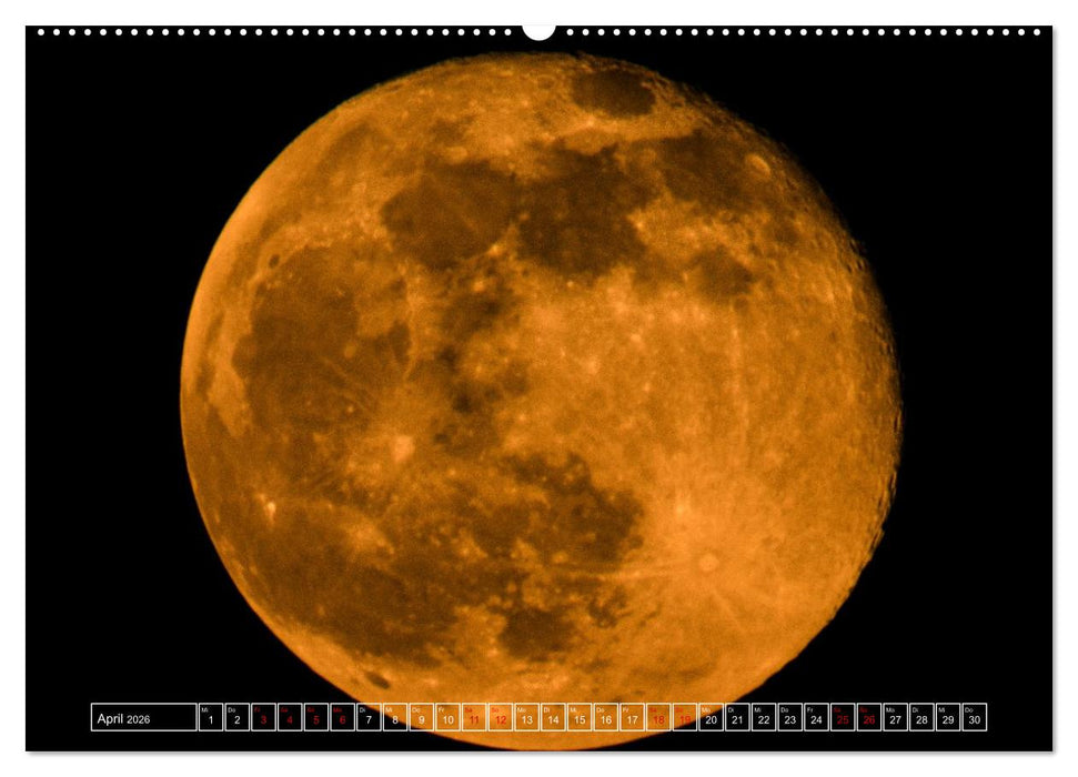 Faszination Mond - der etwas andere Mondkalender (CALVENDO Premium Wandkalender 2026)
