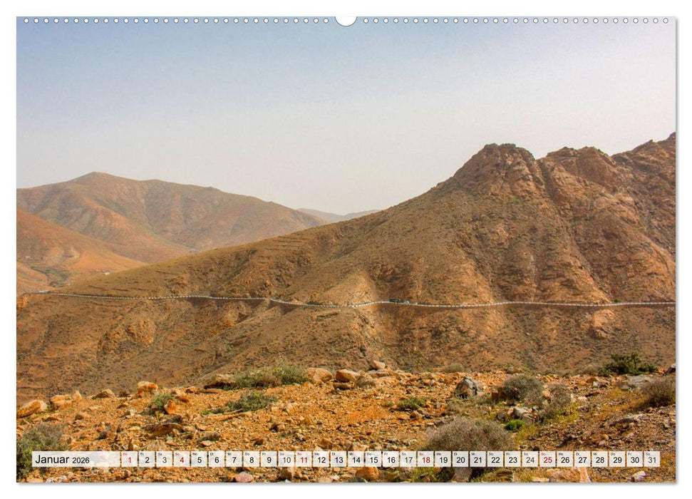 Fuerteventura – Von Stränden und Bergen (CALVENDO Wandkalender 2026)