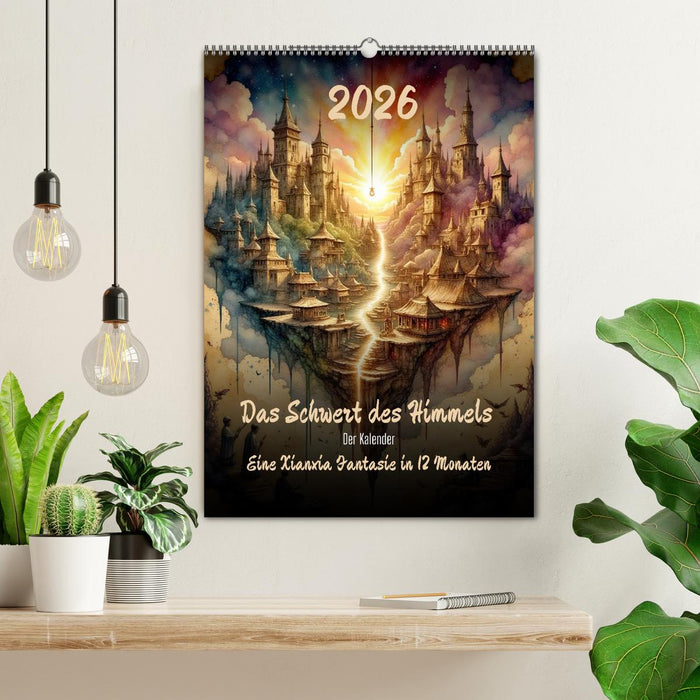 Das Schwert des Himmels - Der Kalender (CALVENDO Wandkalender 2026)
