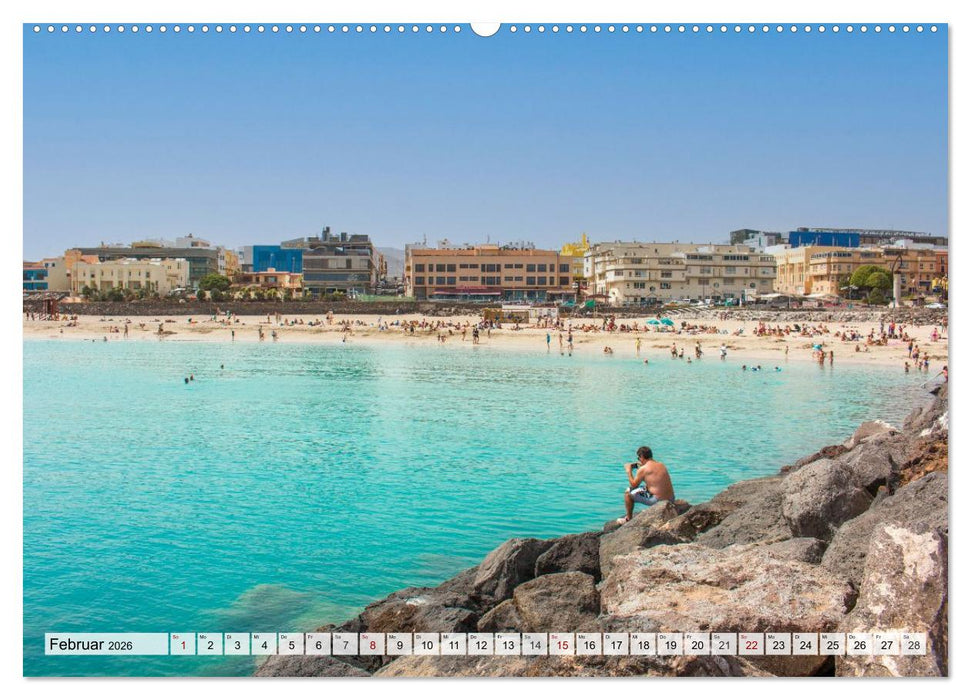 Fuerteventura – Von Stränden und Bergen (CALVENDO Premium Wandkalender 2026)