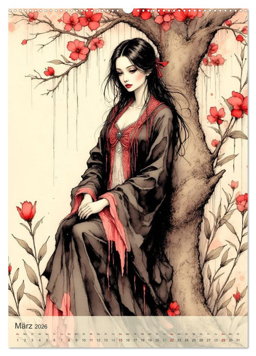 Das Schwert des Himmels - Der Kalender (CALVENDO Premium Wandkalender 2026)