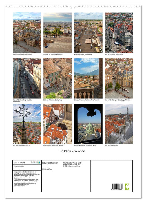 Ein Blick von oben (CALVENDO Wandkalender 2026)