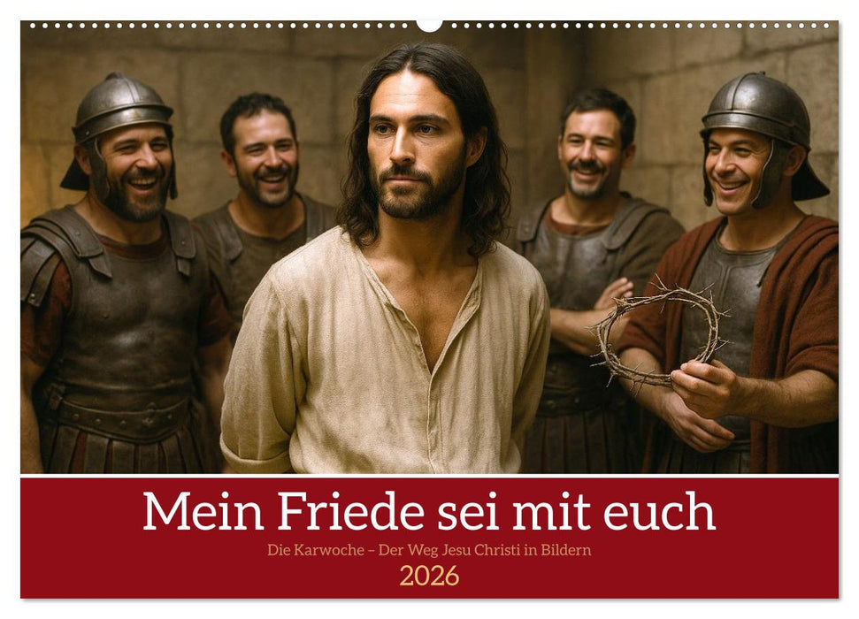 Mein Friede sei mit euch (CALVENDO Wandkalender 2026)