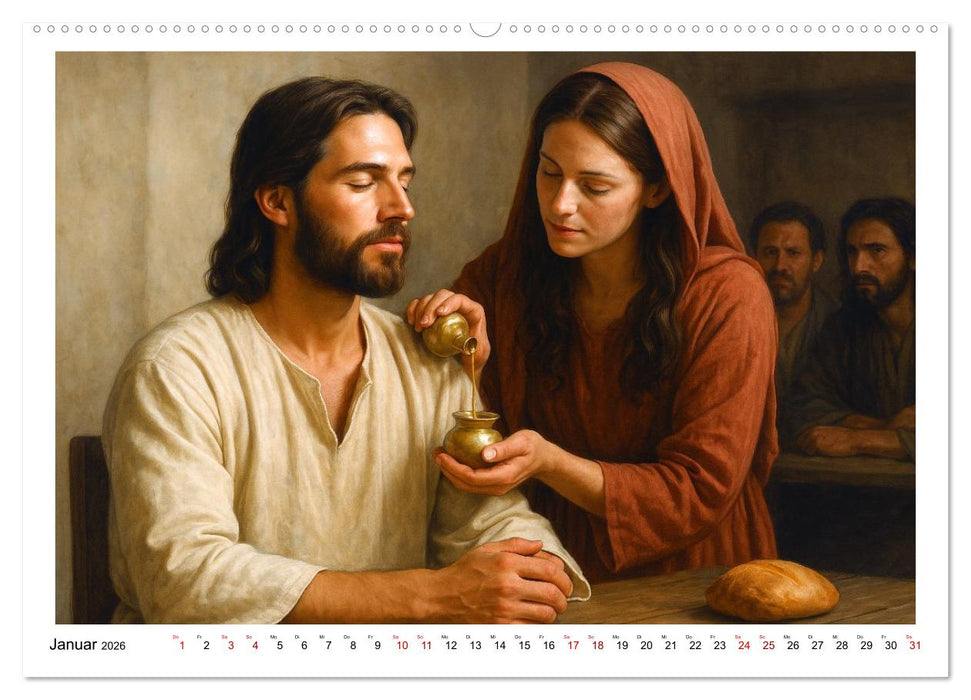 Mein Friede sei mit euch (CALVENDO Wandkalender 2026)