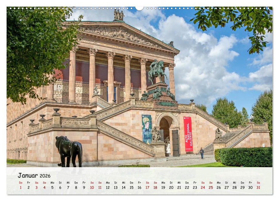 Berlin - Zwischen Alexanderplatz und Brandenburger Tor (CALVENDO Wandkalender 2026)