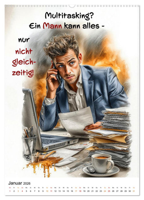 Liebling, mal ehrlich ..... (CALVENDO Wandkalender 2026)