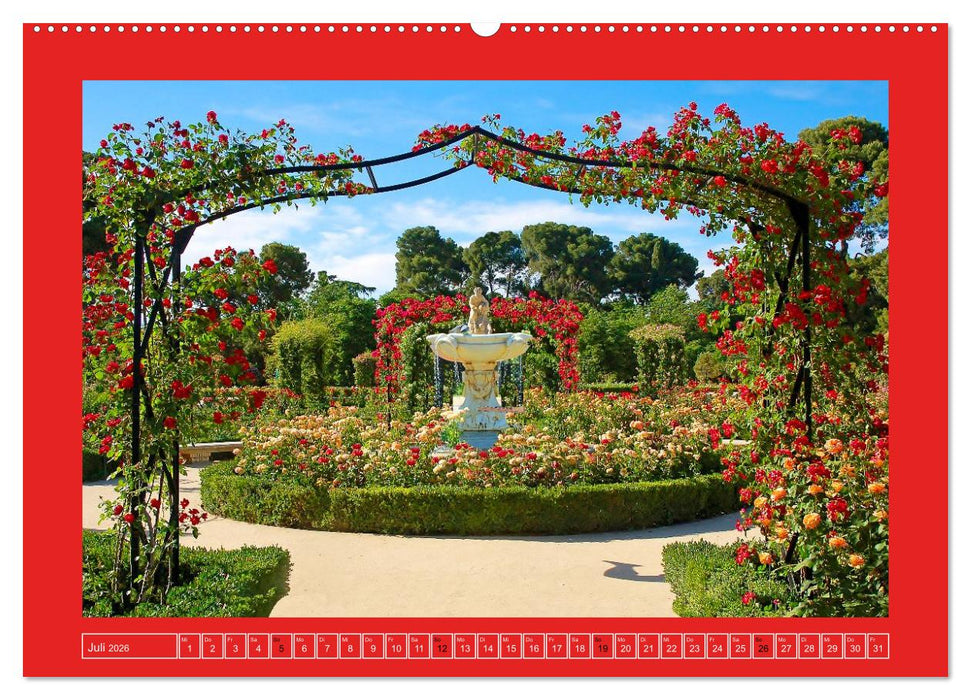 Madrid – Metropole mit Herz (CALVENDO Premium Wandkalender 2026)