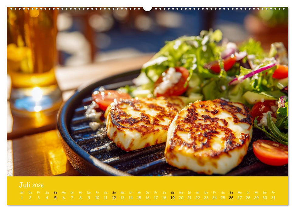 Käsekalender - mit Gourmet Käse und Platten durchs Jahr (CALVENDO Premium Wandkalender 2026)