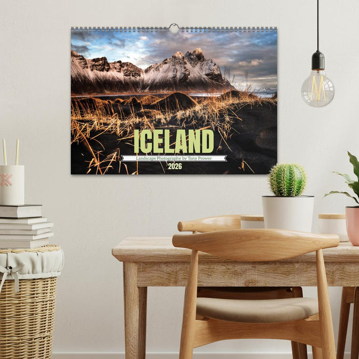 Natural scenery of Iceland (CALVENDO Monthly Calendar 2026)