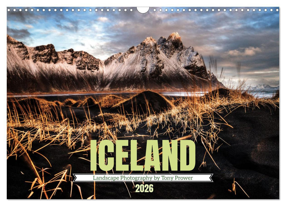 Natural scenery of Iceland (CALVENDO Monthly Calendar 2026)