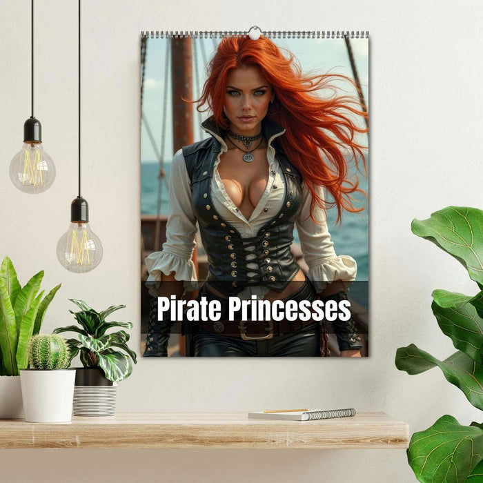 Pirate princesses (CALVENDO Monthly Calendar 2026)
