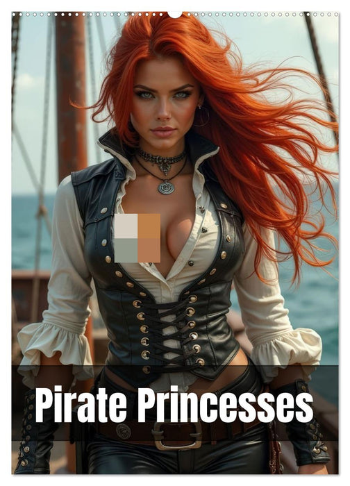 Pirate princesses (CALVENDO Monthly Calendar 2026)