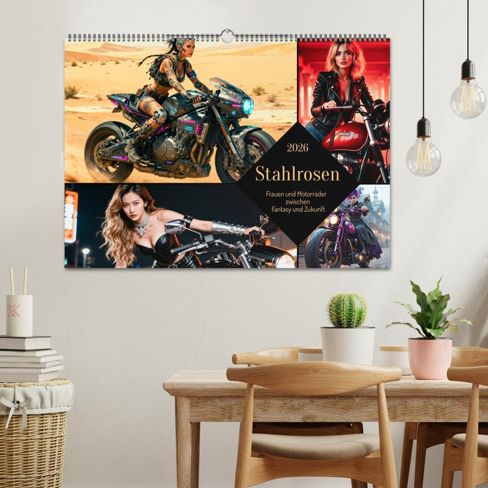 Stahlrosen (CALVENDO Wandkalender 2026)