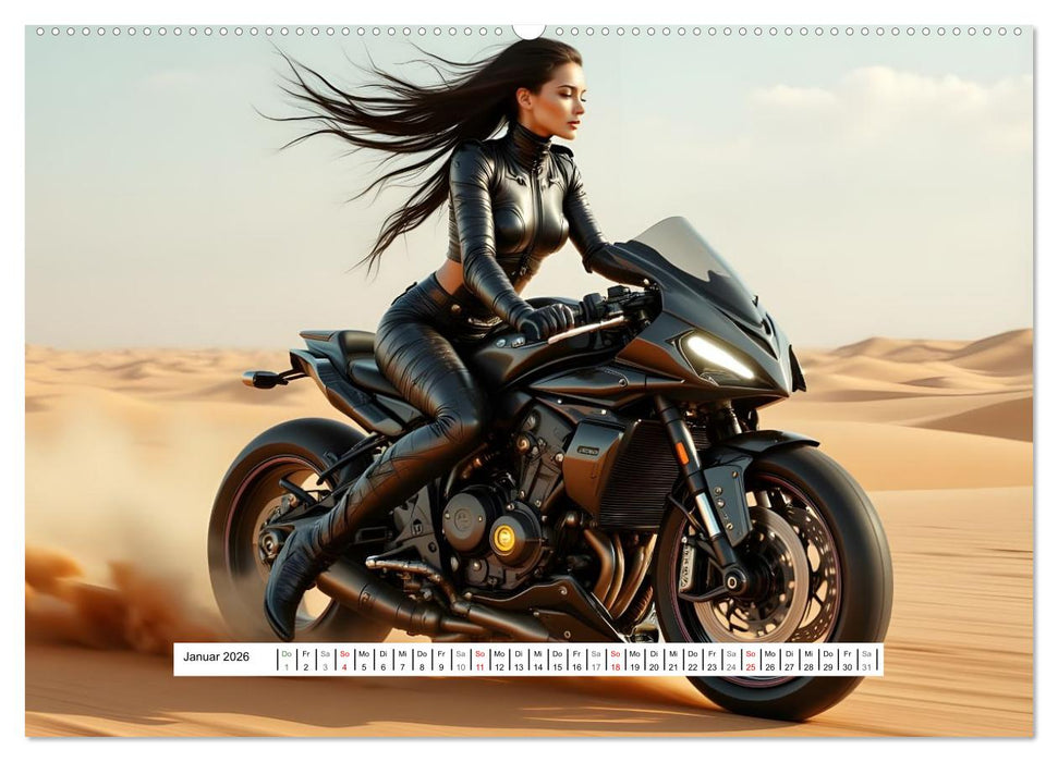 Stahlrosen (CALVENDO Wandkalender 2026)