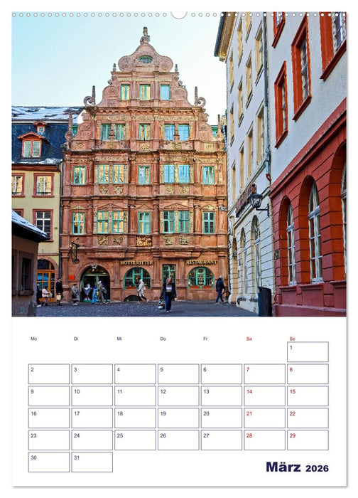 Heidelberg - Historische Altstadt (CALVENDO Wandkalender 2026)