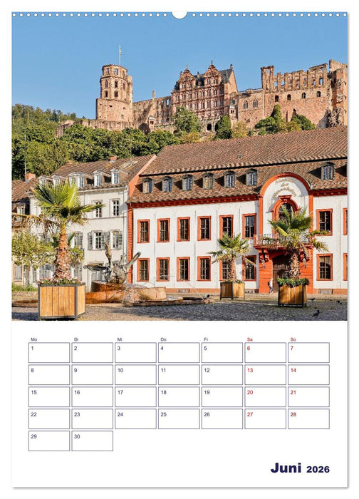 Heidelberg - Historische Altstadt (CALVENDO Wandkalender 2026)