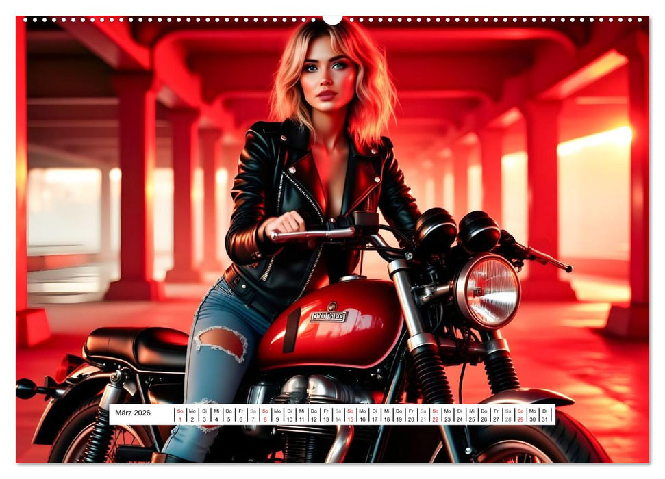 Stahlrosen (CALVENDO Premium Wandkalender 2026)