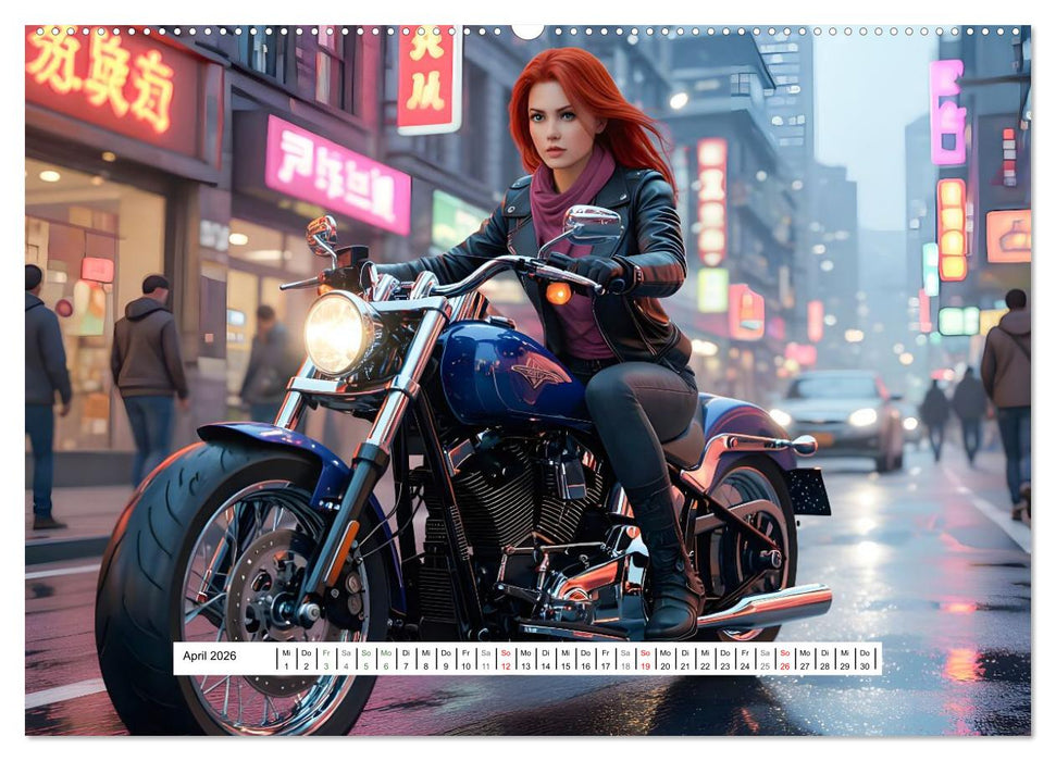 Stahlrosen (CALVENDO Premium Wandkalender 2026)