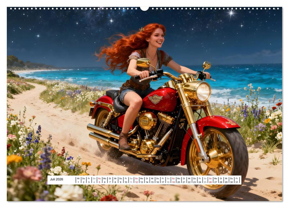 Stahlrosen (CALVENDO Premium Wandkalender 2026)