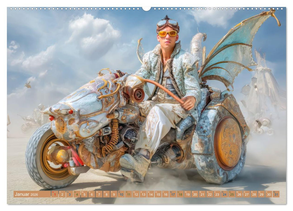 Verrückte Vehicles – Erfindungsgeist pur (CALVENDO Premium Wandkalender 2026)