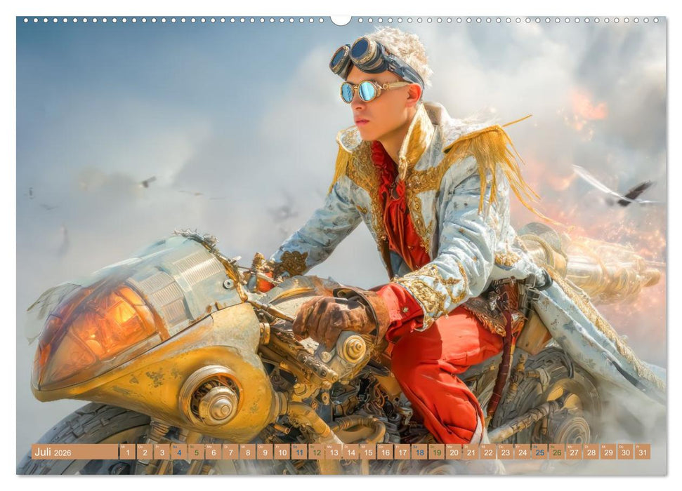 Verrückte Vehicles – Erfindungsgeist pur (CALVENDO Premium Wandkalender 2026)