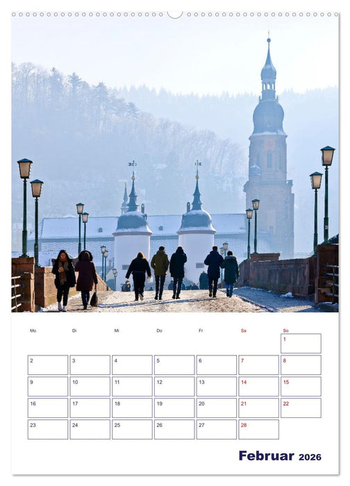 Heidelberg - Historische Altstadt (CALVENDO Premium Wandkalender 2026)