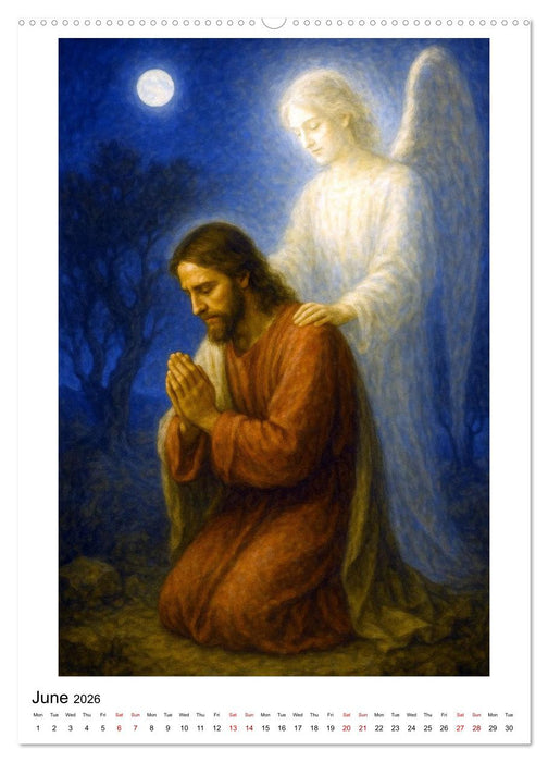 The Way of the Son of Man (CALVENDO Monthly Calendar 2026)