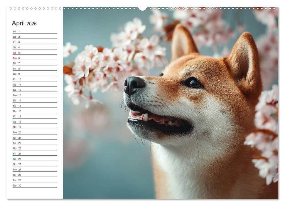 Hundeglück (CALVENDO Premium Wandkalender 2026)