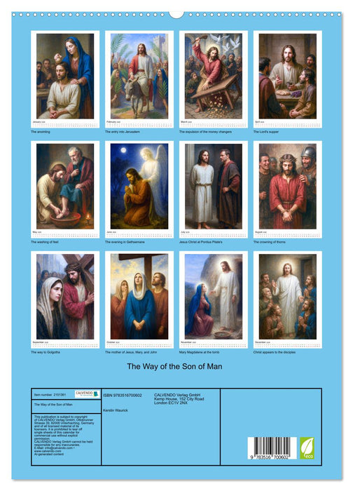 The Way of the Son of Man (CALVENDO Premium-Calendar 2026)