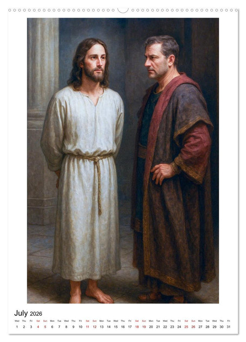 The Way of the Son of Man (CALVENDO Premium-Calendar 2026)