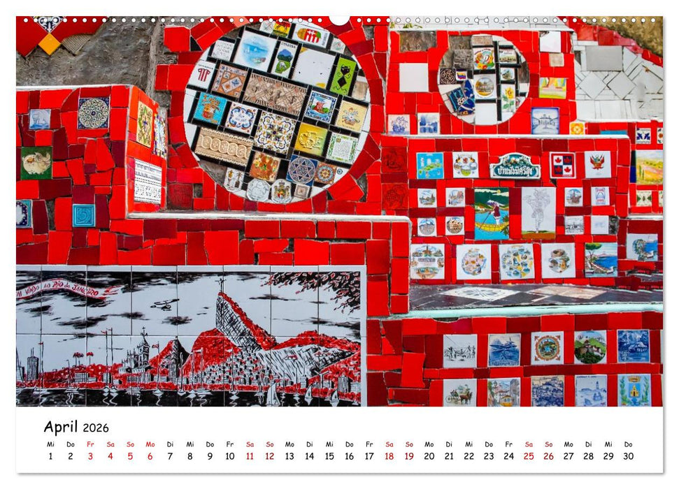 Rio de Janeiro - Küstenmetropole (CALVENDO Wandkalender 2026)