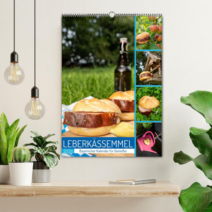 Leberkässemmel - Bayerischer Kalender für Genießer (CALVENDO Wandkalender 2026)