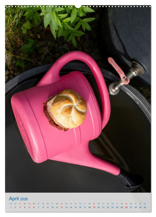 Leberkässemmel - Bayerischer Kalender für Genießer (CALVENDO Wandkalender 2026)