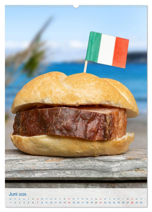 Leberkässemmel - Bayerischer Kalender für Genießer (CALVENDO Wandkalender 2026)