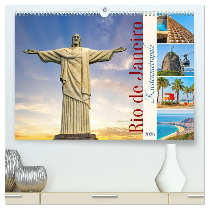 Rio de Janeiro - Küstenmetropole (CALVENDO Premium Wandkalender 2026)