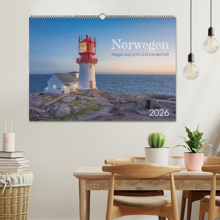 Norwegen - Magie aus Licht und Landschaft (CALVENDO Wandkalender 2026)
