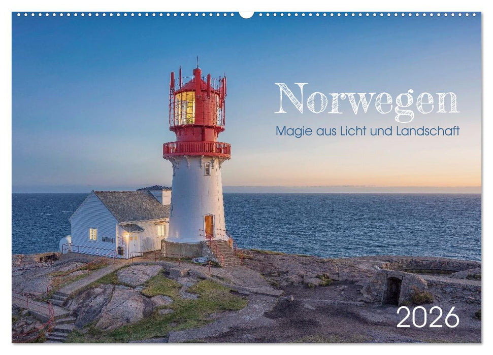 Norwegen - Magie aus Licht und Landschaft (CALVENDO Wandkalender 2026)