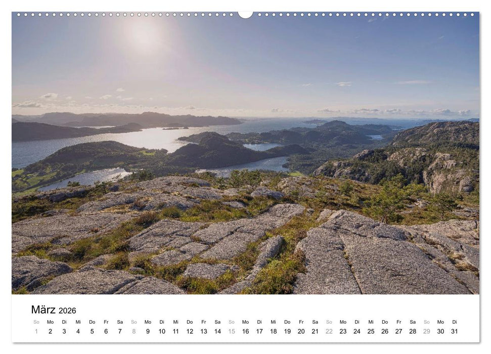 Norwegen - Magie aus Licht und Landschaft (CALVENDO Wandkalender 2026)