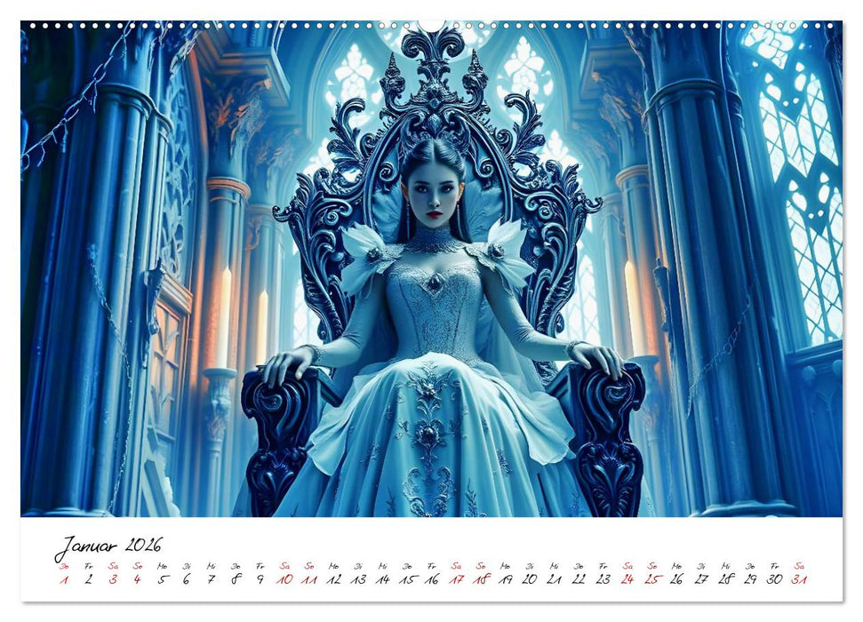 Dunkle Märchenwelten (CALVENDO Premium Wandkalender 2026)