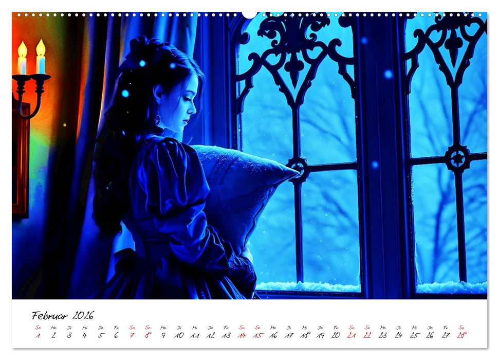 Dunkle Märchenwelten (CALVENDO Premium Wandkalender 2026)