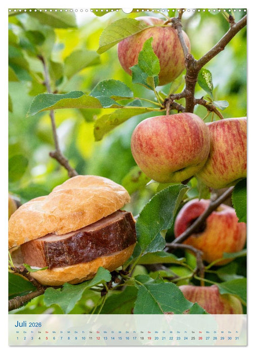 Leberkässemmel - Bayerischer Kalender für Genießer (CALVENDO Premium Wandkalender 2026)