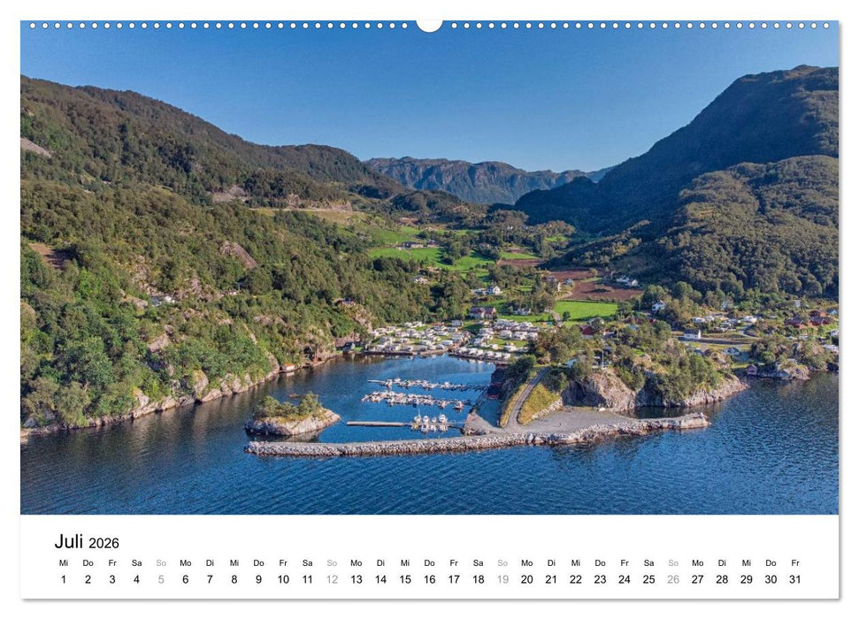 Norwegen - Magie aus Licht und Landschaft (CALVENDO Premium Wandkalender 2026)