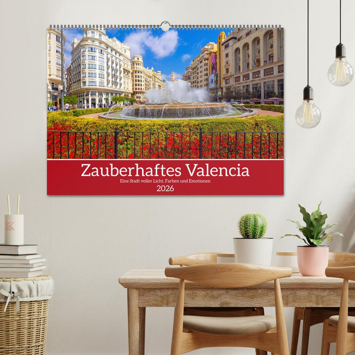 Zauberhaftes Valencia (CALVENDO Wandkalender 2026)