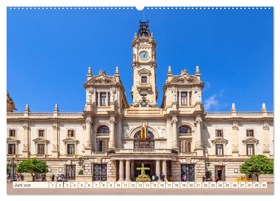Zauberhaftes Valencia (CALVENDO Premium Wandkalender 2026)