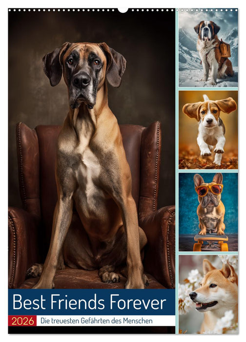 Best Friends Forever (CALVENDO Wandkalender 2026)