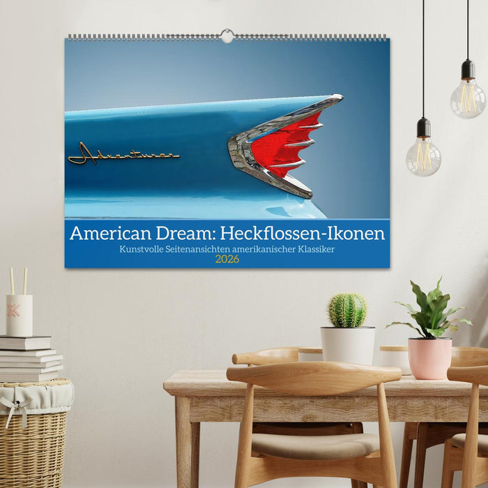 American Dream: Heckflossen-Ikonen (CALVENDO Wandkalender 2026)