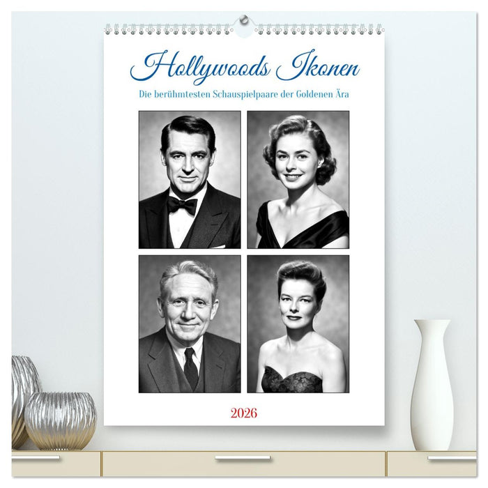 Hollywoods Ikonen (CALVENDO Premium Wandkalender 2026)