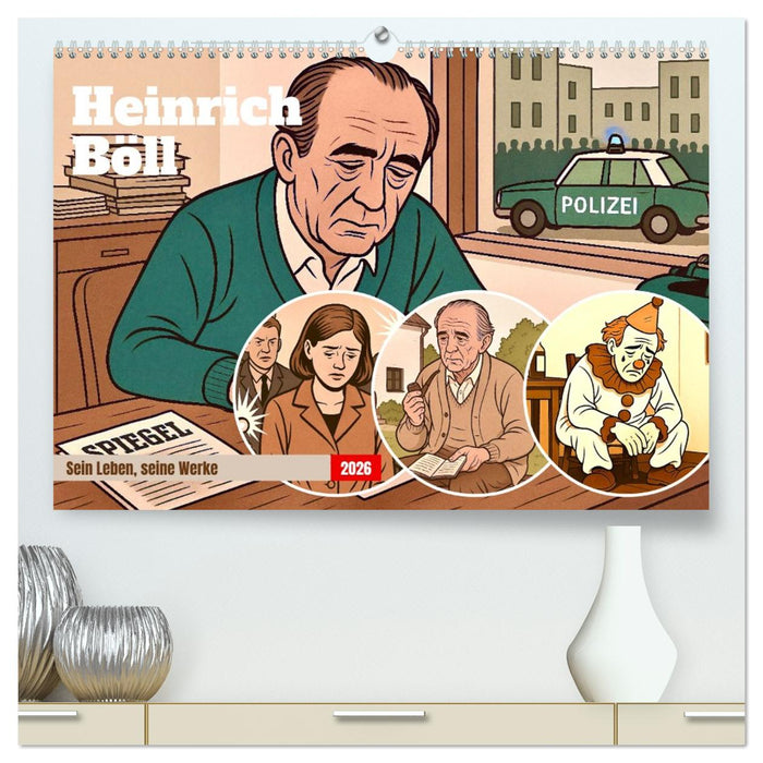 Heinrich Böll (CALVENDO Premium Wandkalender 2026)