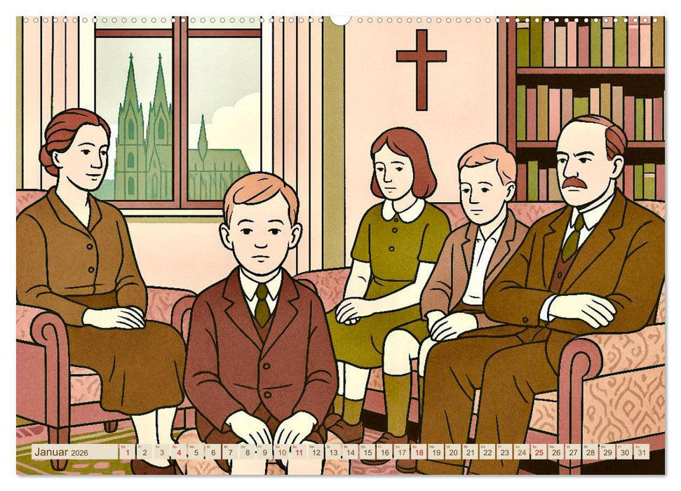 Heinrich Böll (CALVENDO Premium Wandkalender 2026)