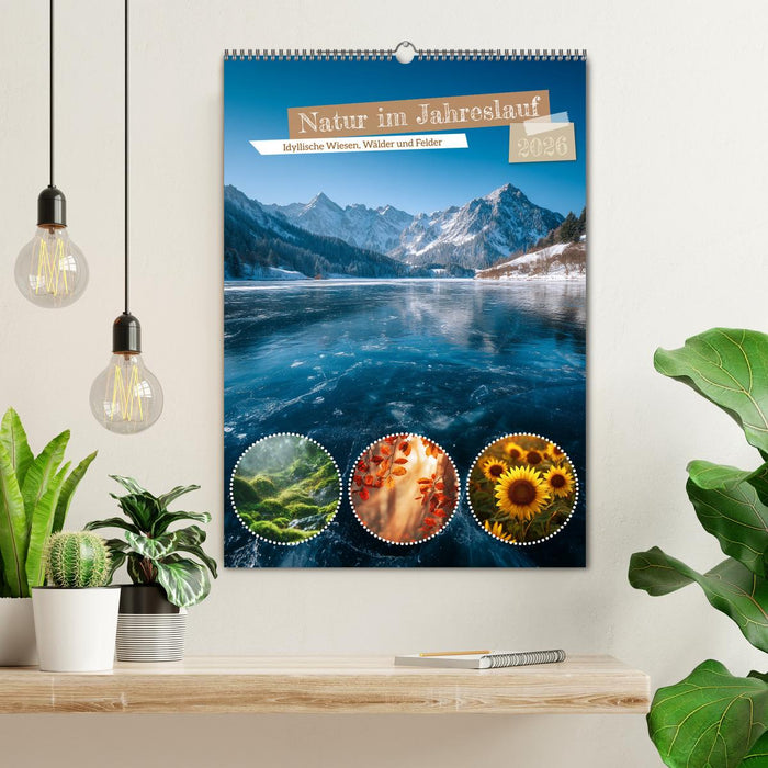 Natur im Jahreslauf (CALVENDO Wandkalender 2026)